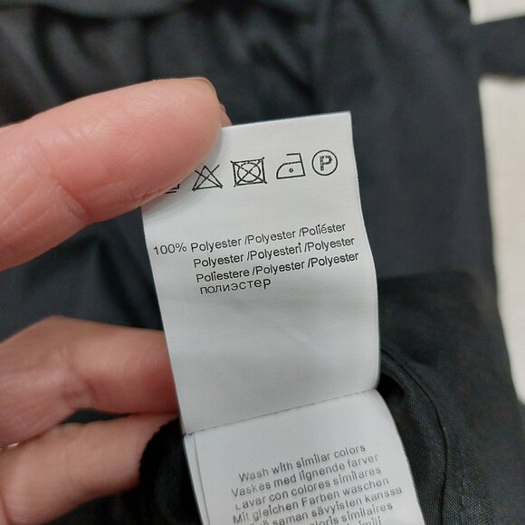 B.Young Women's Black Sleeve Dress with Floral Trim Neck Size M - Picture 8 of 9